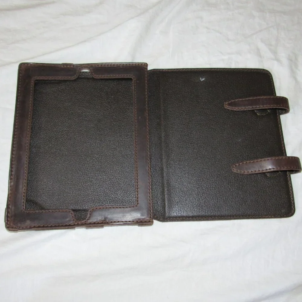Saddleback Leather Dark Brown Coffee Color IPAD Tablet Case 8